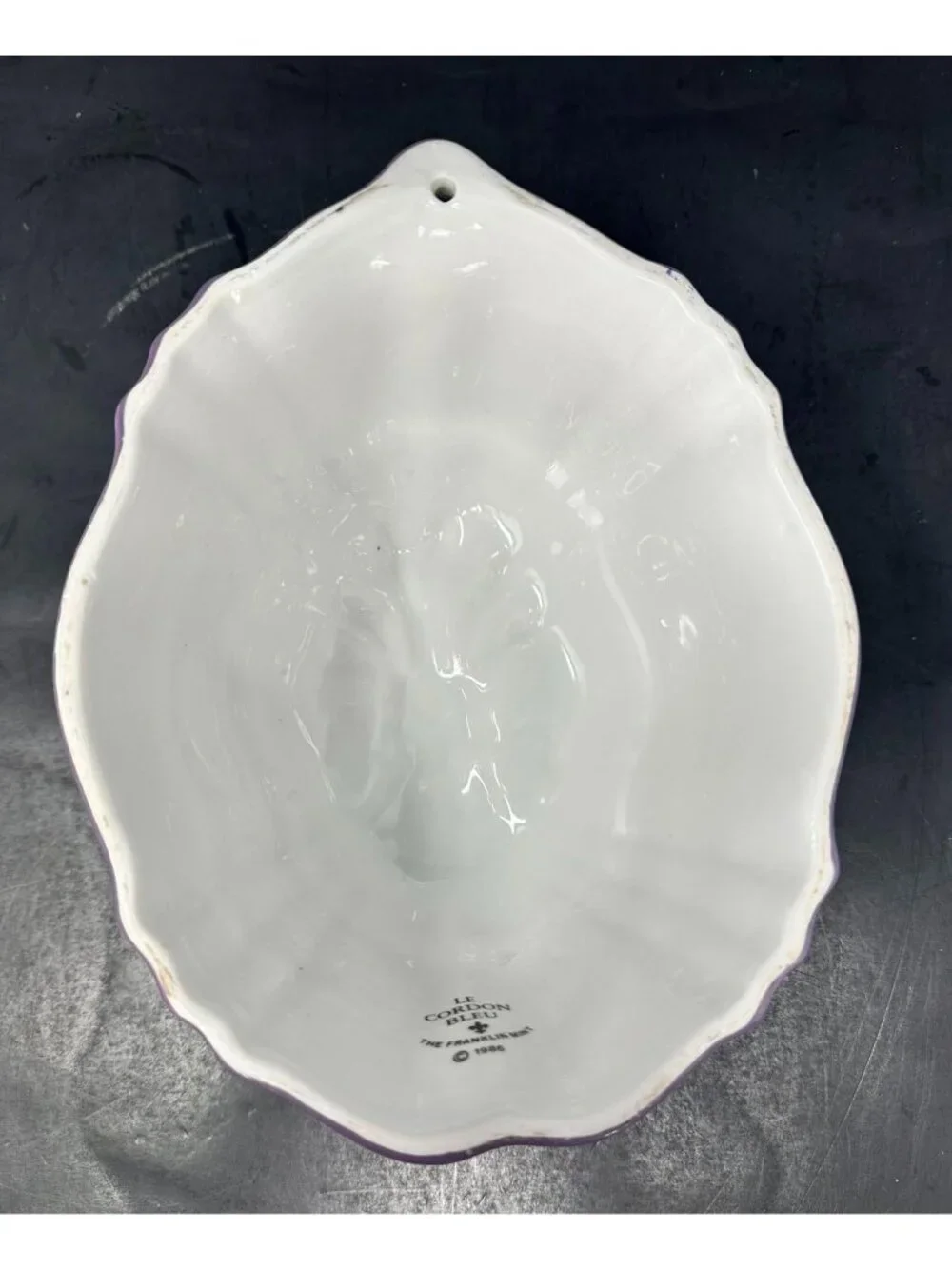LE CORDON BLEU ASPARAGUS Porcelain Mould Wall Decor Kitchen Home Franklin Mint